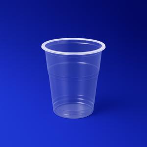 Стакан пластиковый PP 50мл прозрачный Стопка 100 шт/уп ФОПОС