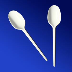 Ложка столовая 16,5см белая компакт 50 шт/уп