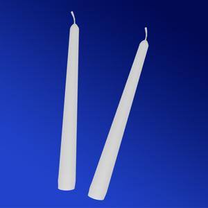 Свеча Античная  d2х25см белая 50шт/уп