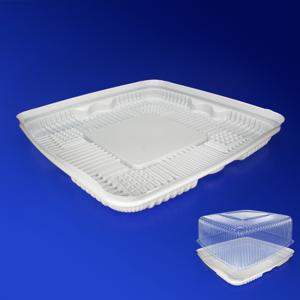 Дно к упаковке для торта 31,6х31,6см внешн ПЭТ белое наружное 80 шт/кор ПР-Т-240 ДШ 400 (ПЭТ) (СН)