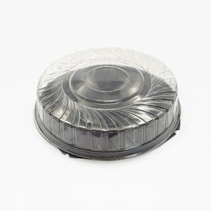 Крышка к упаковке для торта d26,6х6,0см внутр ПЭТ прозрачная  80 шт/кор