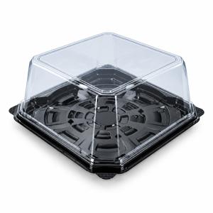 Крышка к упаковке для торта d20,5х9,2см внутр ПЭТ Витрина прозрачная Upax-Unity ТК 17/17 150шт/кор купить в Алматы оптом