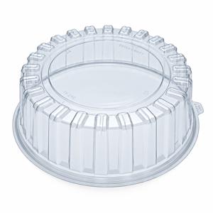 Крышка к упаковке для торта d24,0х9,0см внутр ПЭТ прозрачная Рифленая Upax-Unity ТК 240 НР 150 шт/кор купить в Алматы оптом