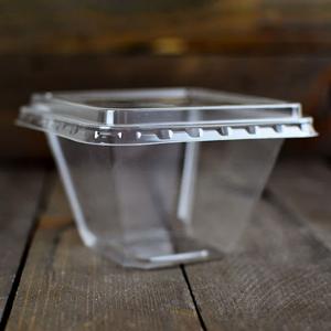 Креманка пластиковая 500мл PET прозрачная  420 шт/кор ПР-УП-132*45 ПЭТ