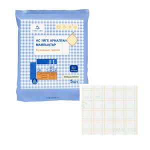 Тряпка перфорированная 30х30см универсальная 5 шт/уп