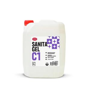 Средство чистящее для унитаза 5L  Лимон Хлор щелочное RH0021 SANITA GEL ПНД