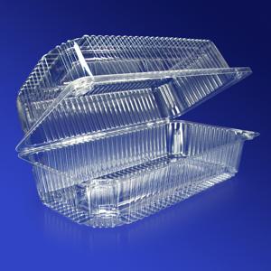 Контейнер-ракушка 22,3х11х8,5см PET 336 шт/кор PH-1012