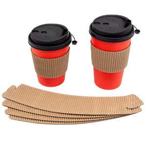 Манжета на стакан 280х55 крафт МГК без печати 2-х сл