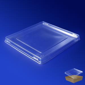 Крышка  OSQ SmartPack 900 17,8х17,8х1,35см плоская ПЭТ