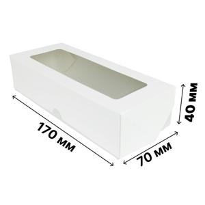 OSQ TABOX PRO  500 17х7х4см 500мл с окном белый