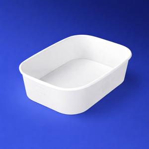 OSQ CASE BOWL 660 белый/белый WHITE EDITION 17,0х12,0х5,1см 660мл (крышка отдельно)