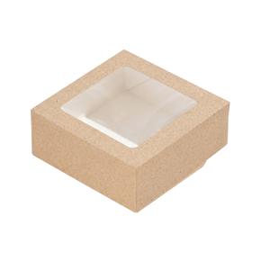 OSQ TABOX PRO  440 10,5х10,5х4см 440мл с окном купить в Алматы оптом