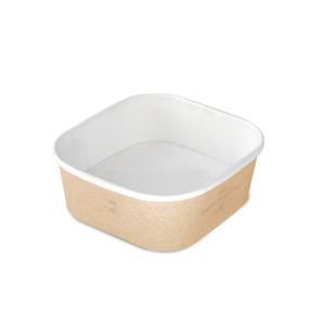 OSQ SMART BOWL 690 краф/белый WHITE EDITION 14,5х14,5х5,1см 690мл (крышка отдельно) купить в Алматы оптом