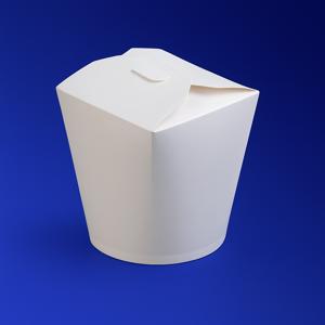 Упаковка для лапши Чайна-бокс 500мл белая d9,8см h9,5см