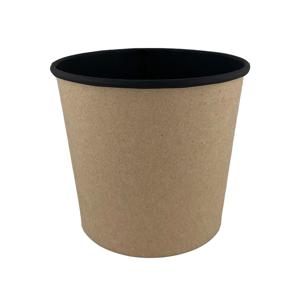 OSQ Round Bowl  400 BLACK WOOD Контейнер 400мл d10,0см h8,5см (крышка отдельно)