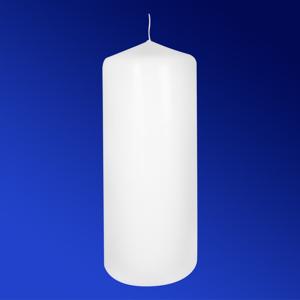 Свеча d 6,9х18,0см пеньковая белая