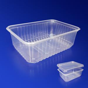 Контейнер пластиковый 1000мл PP прозрачный 18х13х6,5см 50шт/уп