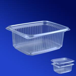 Контейнер пластиковый    200мл PP прозрачный 10,8х8,2х3,8см 100шт/уп