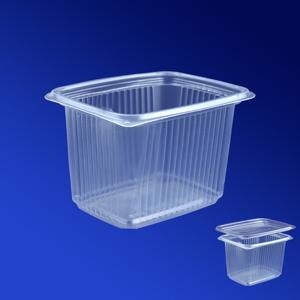 Контейнер пластиковый    350мл PP прозрачный 10,8х8,2х6,9см 100шт/уп