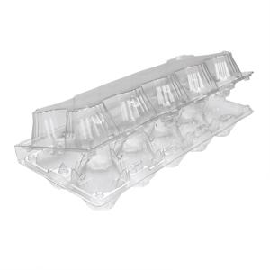 Упак бокс для яиц 24,8х10,1х6,5см 10 ячеек d4,5см прозрачная