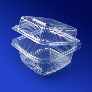 Контейнер-ракушка 13,0х13,0х7,5см PET 600 шт/кор