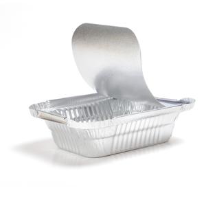 Контейнер из алюм  фольги  220мл 12,9x9,9/90x60   h3,9см  125шт/уп