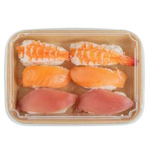 Контейнер Фуд-бокс крафт/крафт 16,5х11,5х2,5см (крышка отдельно) купить в Алматы оптом