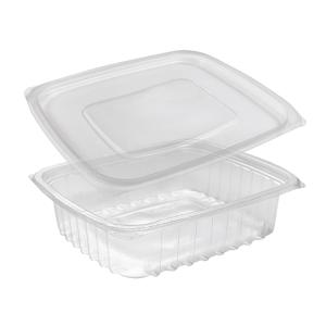 Контейнер пластиковый    750мл PP прозрачный с крышкой 19,2х16,6х4,8см