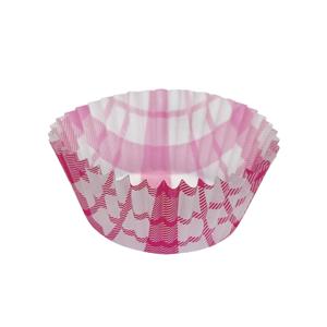 Тарталетка бумажная d5,0х3,0см клетка красная 1000шт/уп 40гр