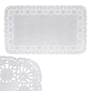 Салфетка п/торт  18х30см 250шт/уп ажурная