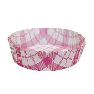 Тарталетка бумажная d9,0х2,5см клетка красная 1000шт/уп 50гр 1000шт/уп