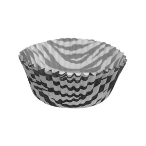 Тарталетка бумажная d6,0х3,0см зебра 1000шт/уп 40гр