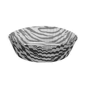 Тарталетка бумажная d8,0х2,5см зебра 1000шт/уп 40гр