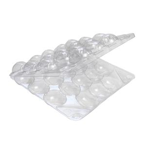 Упак бокс для перепел яиц 15,5х15,5х4,0см 18ячеек d2,8см