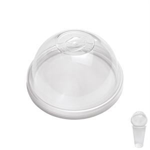Крышка к стаканам d9,0см PP купольная  50 шт/уп