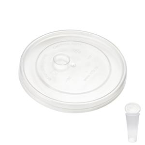 Крышка к стаканам d9,0см PP плоская прозрачная  50 шт/уп