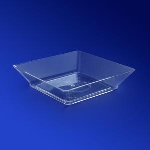 Мини-сервиз блюдце малое PS 45мл 6,5х6,5см h1,6см 25шт/уп