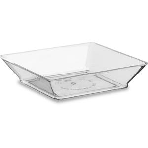 Мини-сервиз блюдце малое  PS 45мл 6,5х6,5см h1,6см 25шт/уп