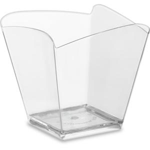 Мини-сервиз форма Волна PS 95мл 5,7х5,7х5,0см 25шт/уп