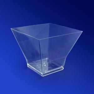 Мини-сервиз чашка Пагода PS 120мл 6,7х6,7см h5,3см 25шт/уп