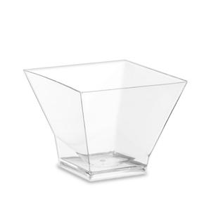 Мини-сервиз чашка Пагода  PS 120мл 6,7х6,7см  h5,3см 25шт/уп