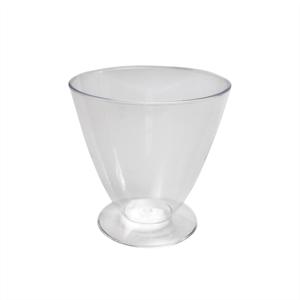 Мини-сервиз Чашка Гауди 120мл 7см PS прозрачная 8 шт/уп