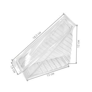 Сэндвичбокс 4 хлеб с крышкой 435мл 17,0х7,0х7,7см внутр PET 480 шт/кор