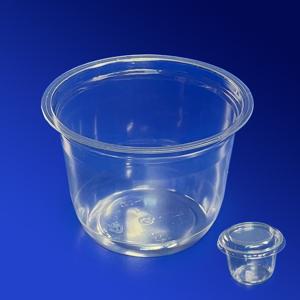 Контейнер пластиковый 120мл PET прозрачный d7,6см h5,2см Спк-76-120 А