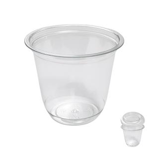 Контейнер пластиковый 150мл PET прозрачный d7,6см h6,6см Спк-76-150 А