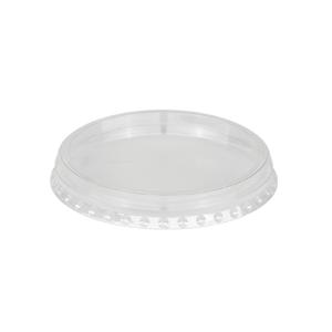 Крышка к стаканам d9,5см плоская без отверстия 50 шт/уп 1000шт/кор ПолиЭр