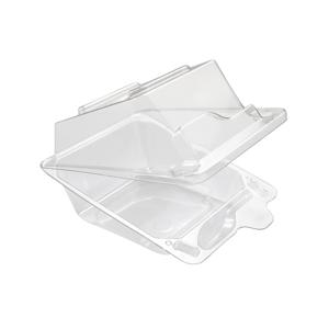 Упаковка для пирожного 11,5х10,0х5,5см PET прозрачная