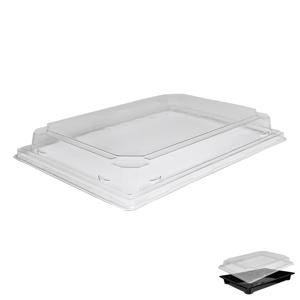 Крышка к контейнеру для суши 24,2х16,8х2,5см прозрачная к SP-25D