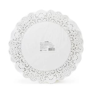 Салфетка п/торт d 28см 250шт/уп ажурная