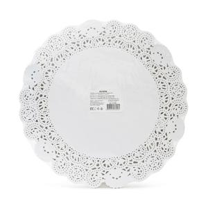 Салфетка п/торт d 32см 250шт/уп ажурная